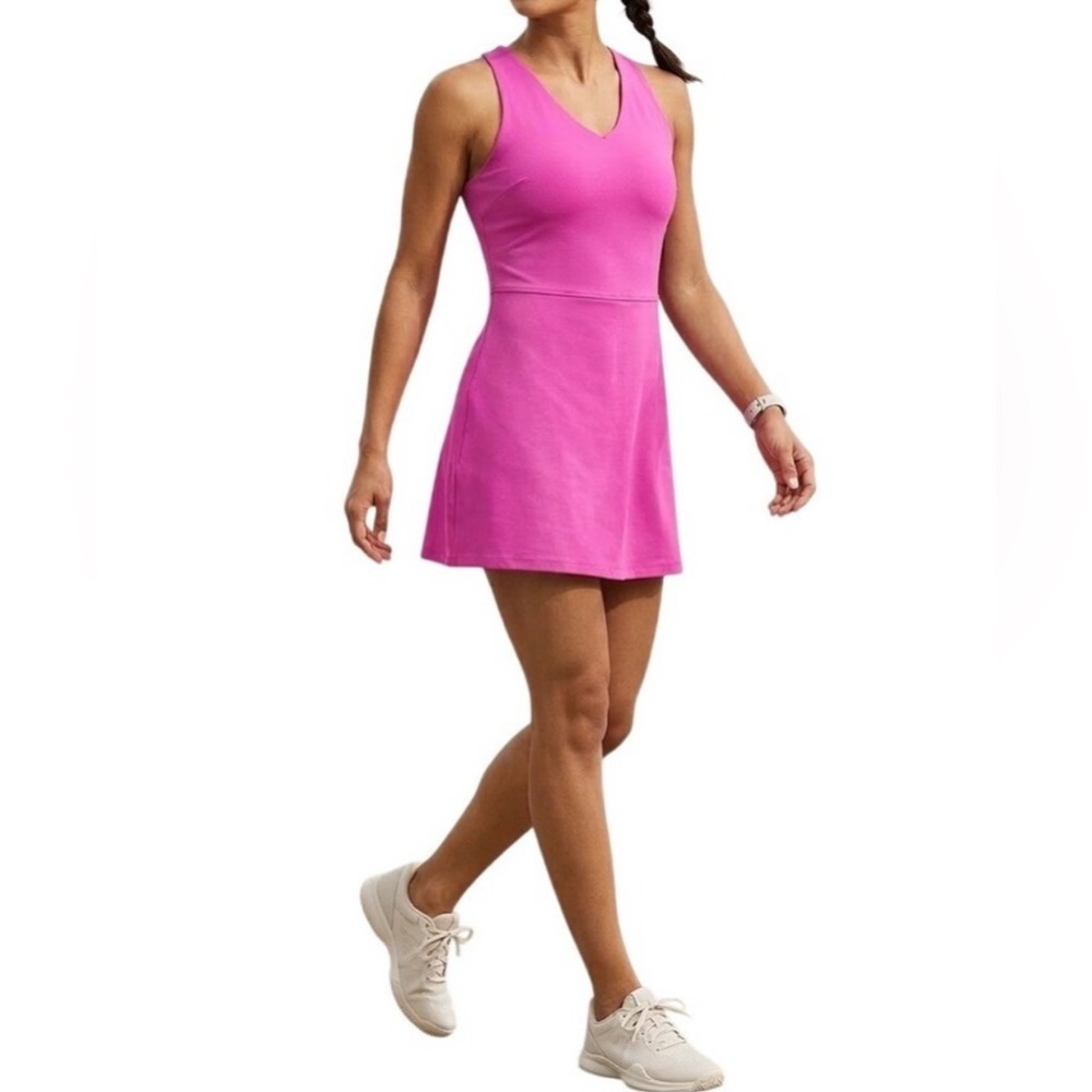 GapFit Pink Athletic Dress Built In Shorts Tennis Active XS